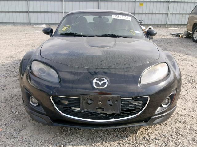 JM1NC2PF9C0221569 - 2012 MAZDA MX-5 MIATA BLACK photo 9