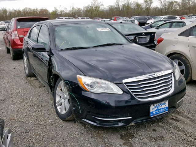 1C3BC1FB2BN614895 - 2011 CHRYSLER 200 TOURIN BLACK photo 1