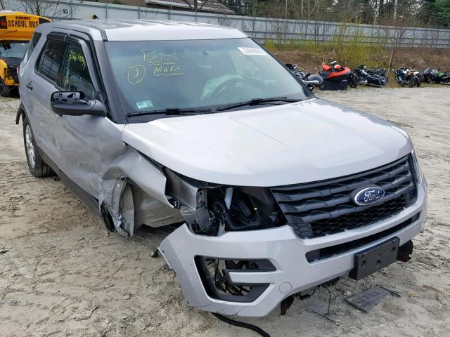 1FM5K8AR3GGB35935 - 2016 FORD EXPLORER P SILVER photo 1