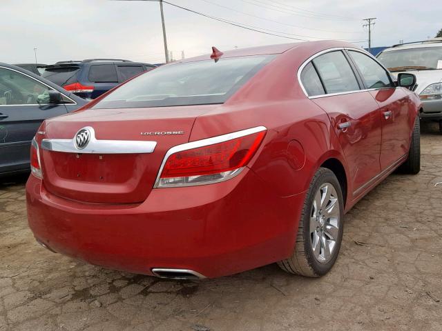 1G4GH5E3XDF231266 - 2013 BUICK LACROSSE P RED photo 4