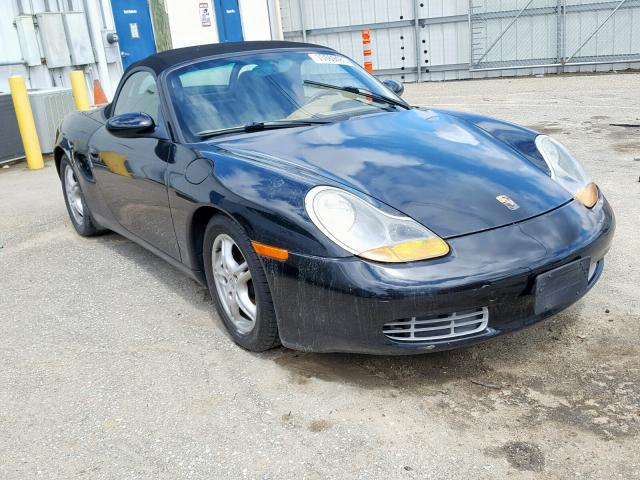 WP0CA2983XU627471 - 1999 PORSCHE BOXSTER BLACK photo 1