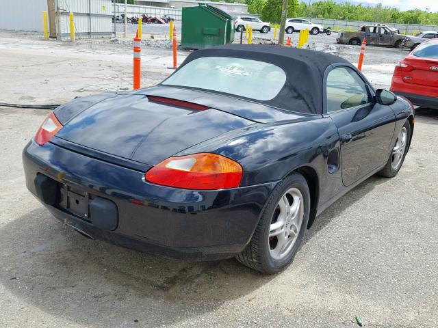 WP0CA2983XU627471 - 1999 PORSCHE BOXSTER BLACK photo 4