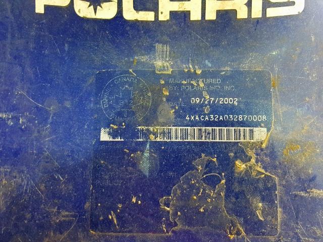 4XACA32A032870008 - 2003 POLARIS TRAIL BOSS BLUE photo 10