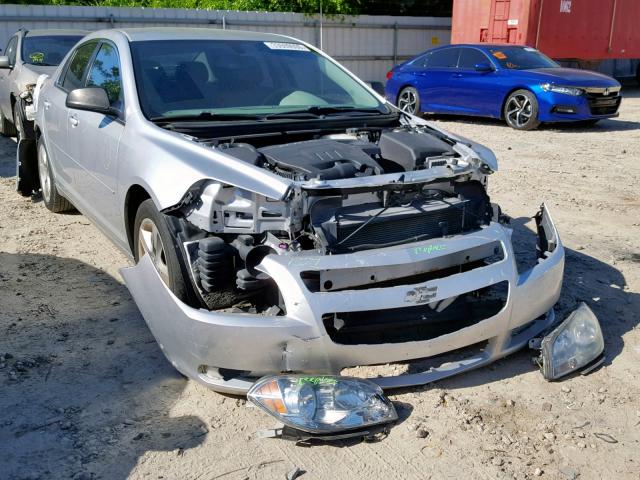 1G1ZB5EB3AF212228 - 2010 CHEVROLET MALIBU LS SILVER photo 1