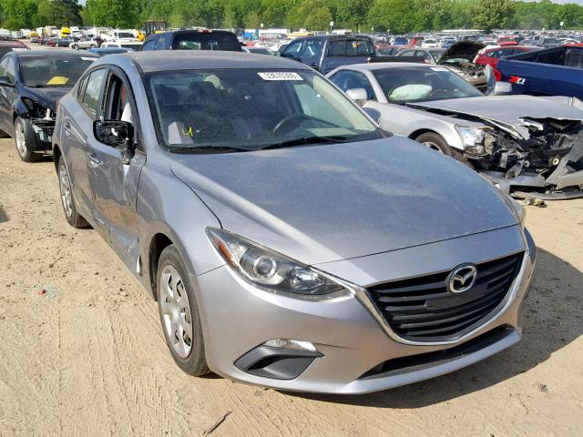 JM1BM1U76E1214311 - 2014 MAZDA 3 SPORT SILVER photo 1