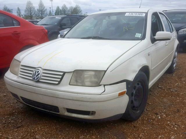 3VWRK69M33M031817 - 2003 VOLKSWAGEN JETTA GL WHITE photo 2