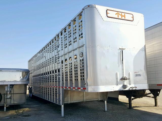 1W16482A5J5554874 - 2018 WILSON TRAILER SILVER photo 1