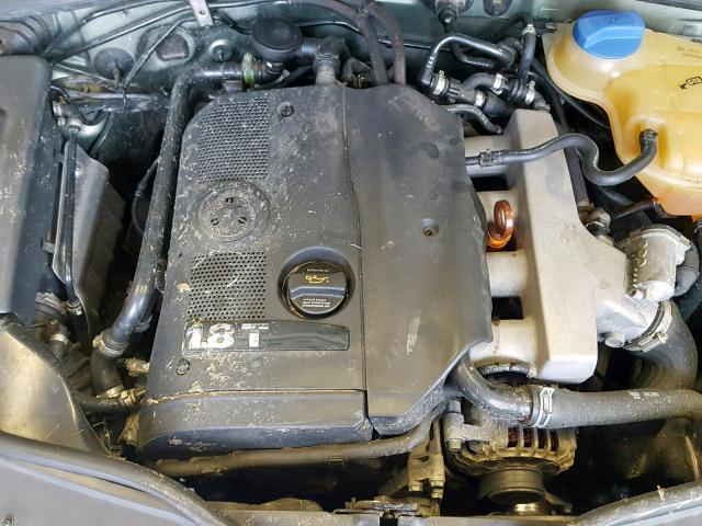 WVWVD63B13E362470 - 2003 VOLKSWAGEN PASSAT GLS GREEN photo 7