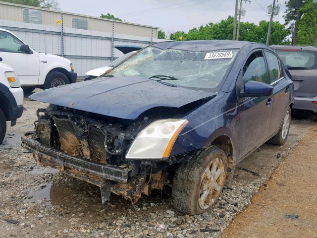 3N1AB61E07L640589 - 2007 NISSAN SENTRA 2.0 BLUE photo 2