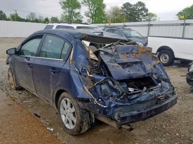 3N1AB61E07L640589 - 2007 NISSAN SENTRA 2.0 BLUE photo 3