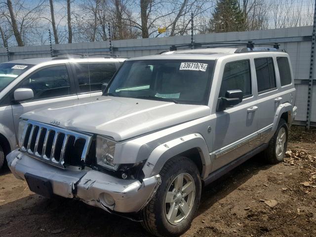 1J8HG58227C553476 - 2007 JEEP COMMANDER 银色 照片 2