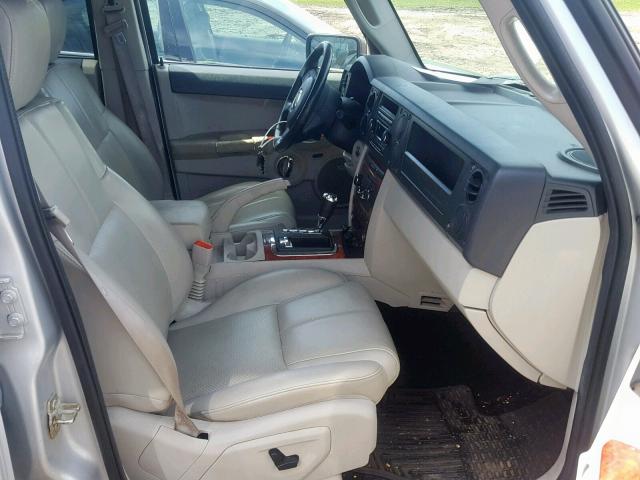 1J8HG58227C553476 - 2007 JEEP COMMANDER 银色 照片 5