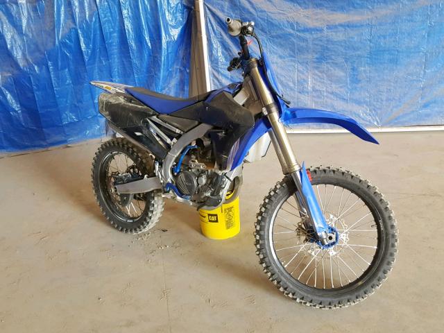 JYACG39C1HA001568 - 2017 YAMAHA YZ250 F BLUE photo 1