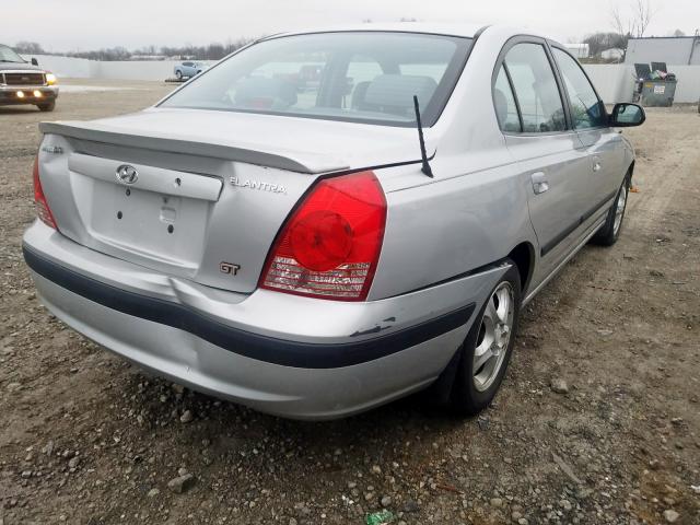 KMHDN46D55U184755 - 2005 HYUNDAI ELANTRA GLS  photo 4