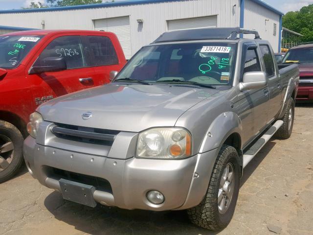 1N6ED29X63C466599 - 2003 NISSAN FRONTIER C SILVER photo 2