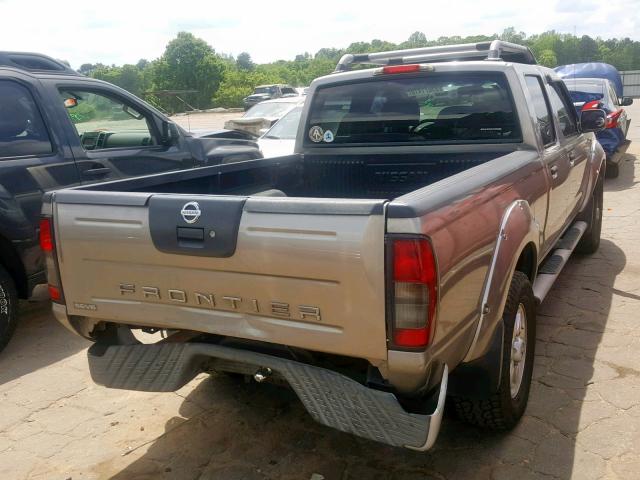 1N6ED29X63C466599 - 2003 NISSAN FRONTIER C SILVER photo 4