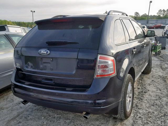 2FMDK3GC2ABB62222 - 2010 FORD EDGE SE BLUE photo 4