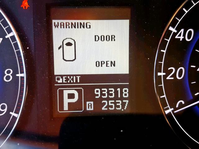 JN1AJ0HP1BM801974 - 2011 INFINITI EX35 BASE WHITE photo 8