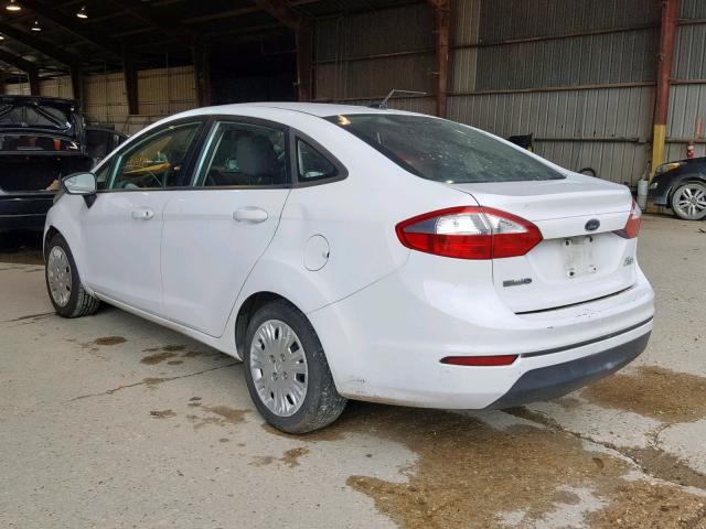 3FADP4AJ8EM225904 - 2014 FORD FIESTA S WHITE photo 3