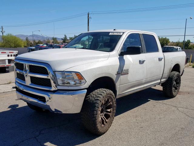 3C6UR5DL8EG293665 - 2014 RAM 2500 SLT WHITE photo 2