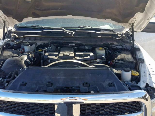 3C6UR5DL8EG293665 - 2014 RAM 2500 SLT WHITE photo 7