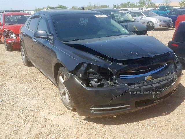 1G1ZC5E06CF381299 - 2012 CHEVROLET MALIBU 1LT BLACK photo 1
