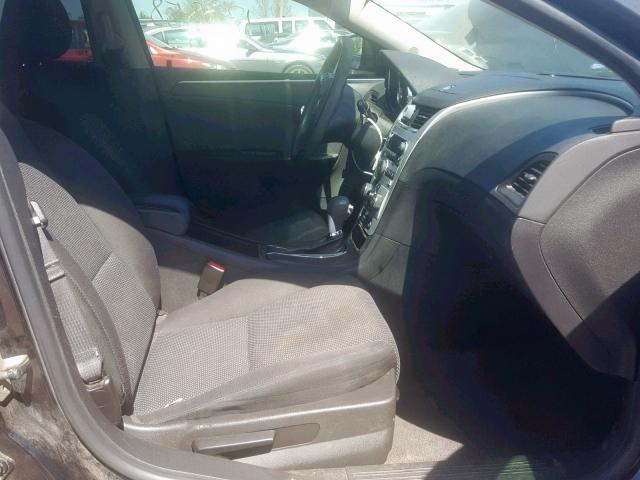 1G1ZC5E06CF381299 - 2012 CHEVROLET MALIBU 1LT BLACK photo 5
