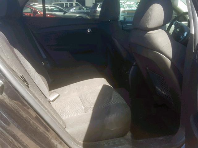 1G1ZC5E06CF381299 - 2012 CHEVROLET MALIBU 1LT BLACK photo 6