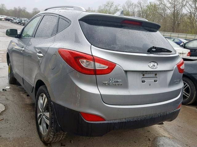 KM8JUCAG5FU089566 - 2015 HYUNDAI TUCSON LIM GRAY photo 3