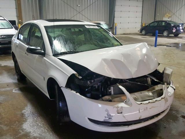 1G8AJ55F17Z157581 - 2007 SATURN ION LEVEL WHITE photo 1