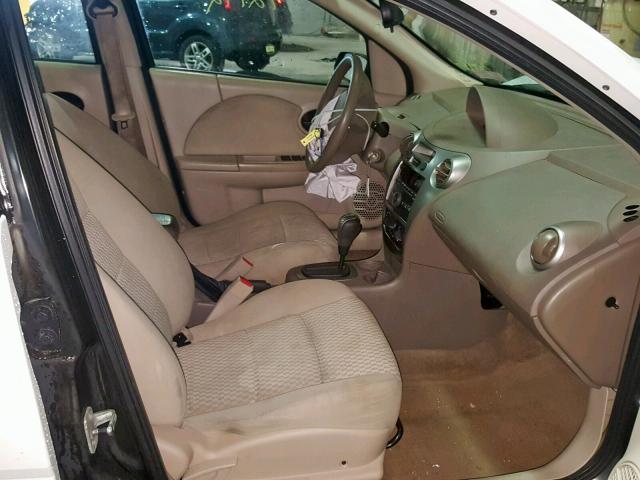 1G8AJ55F17Z157581 - 2007 SATURN ION LEVEL WHITE photo 5