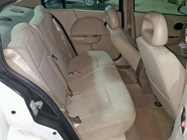 1G8AJ55F17Z157581 - 2007 SATURN ION LEVEL WHITE photo 6