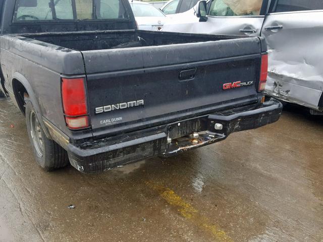 1GTCS14R5P0523756 - 1993 GMC SONOMA BLACK photo 10