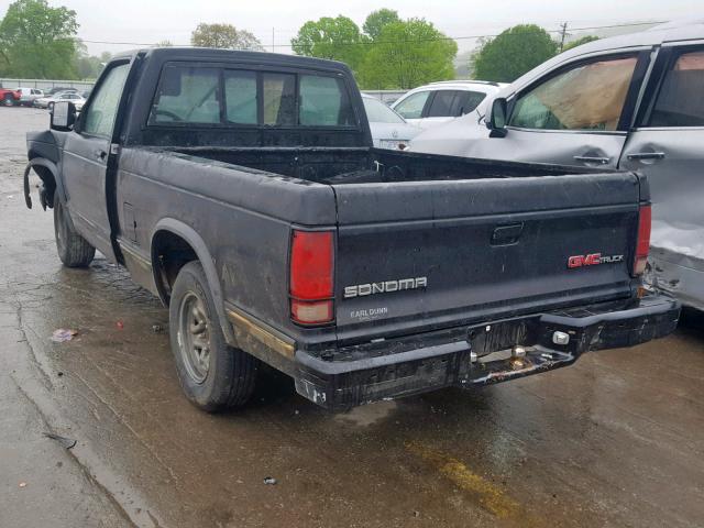 1GTCS14R5P0523756 - 1993 GMC SONOMA BLACK photo 3