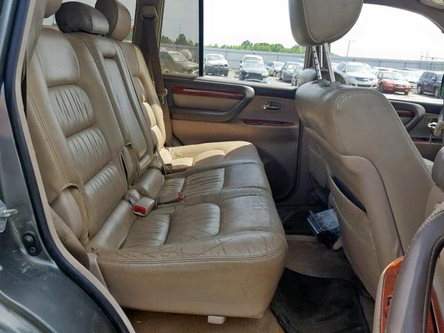 JT6HT00W3X0044087 - 1999 LEXUS LX GRAY photo 6