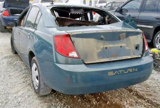 1G8AJ55F97Z112355 - 2007 SATURN ION LEVEL GREEN photo 3