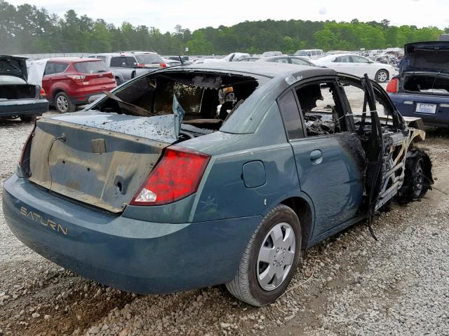 1G8AJ55F97Z112355 - 2007 SATURN ION LEVEL GREEN photo 4