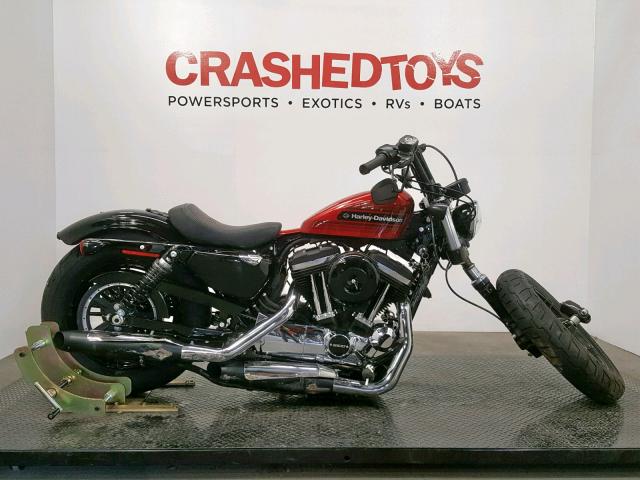 1HD1LR332KC405072 - 2019 HARLEY-DAVIDSON XL1200 XS RED photo 1