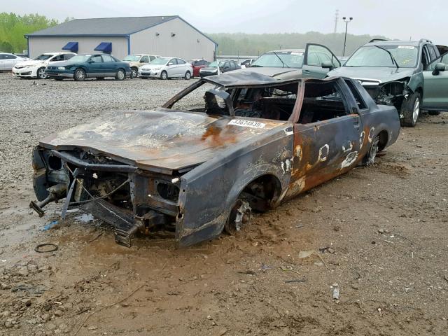 1G4GK4792FP416552 - 1985 BUICK REGAL T-TY BURN photo 2