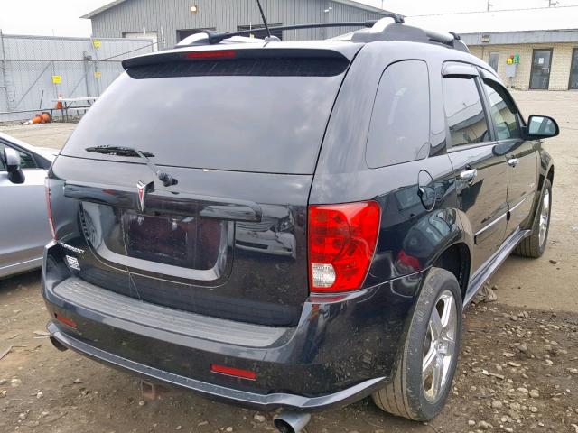 2CKDL537086014054 - 2008 PONTIAC TORRENT GX BLACK photo 4