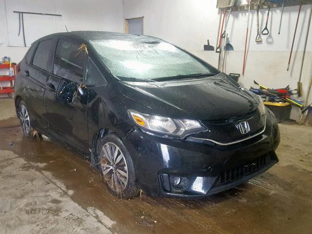 JHMGK5H70GS001413 - 2016 HONDA FIT EX BLACK photo 1