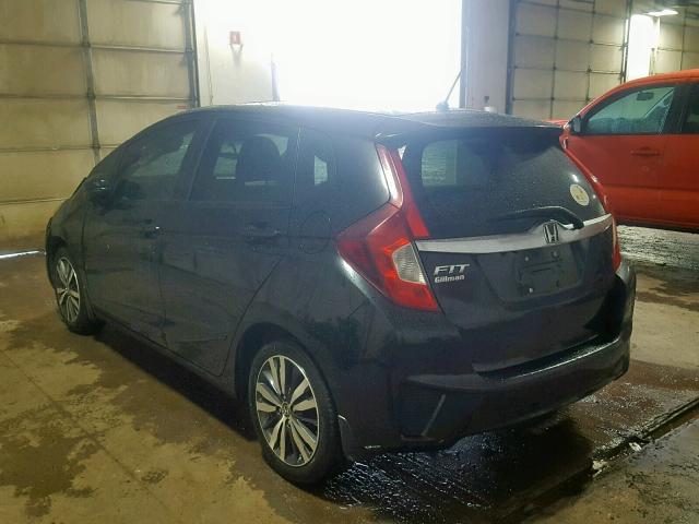 JHMGK5H70GS001413 - 2016 HONDA FIT EX BLACK photo 3