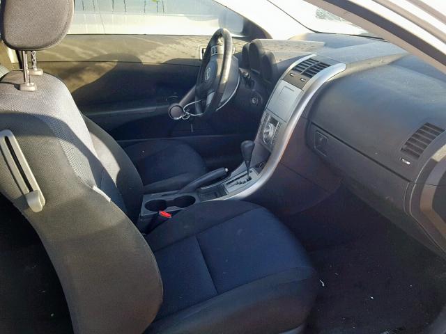 JTKDE167090293837 - 2009 TOYOTA SCION TC ვერცხლისფერი ფოტო 5