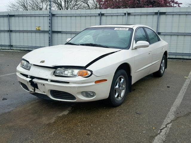 1G3GR64H124169754 - 2002 OLDSMOBILE AURORA WHITE photo 2