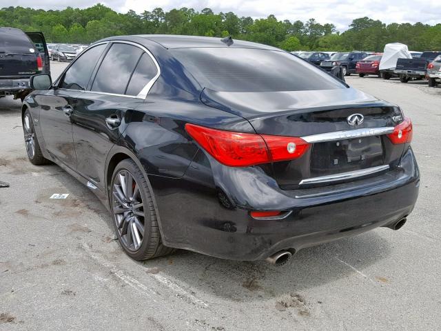 JN1FV7APXHM850709 - 2017 INFINITI Q50 RED SP BLACK photo 3