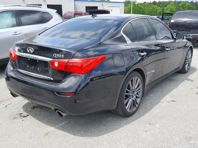 JN1FV7APXHM850709 - 2017 INFINITI Q50 RED SP BLACK photo 4