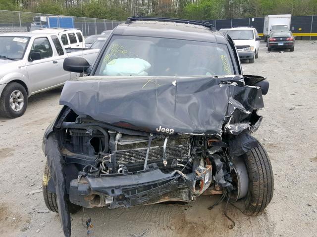 1J8GR48K37C588298 - 2007 JEEP GRAND CHER BLACK photo 7