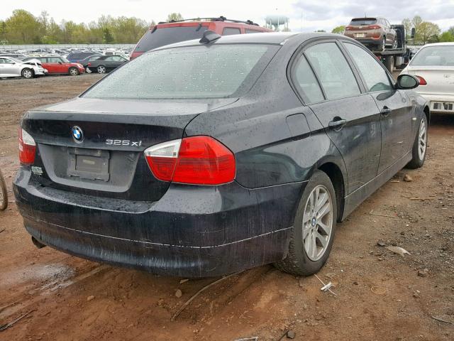 WBAVD13566KV07311 - 2006 BMW 325 XI BLACK photo 4