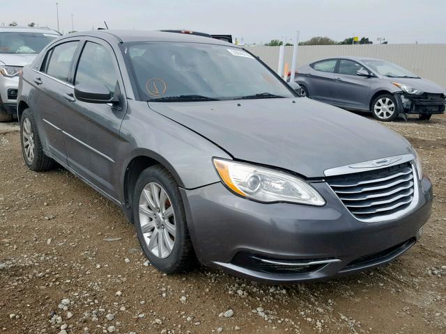 1C3CCBBB3CN201045 - 2012 CHRYSLER 200 TOURIN GRAY photo 1