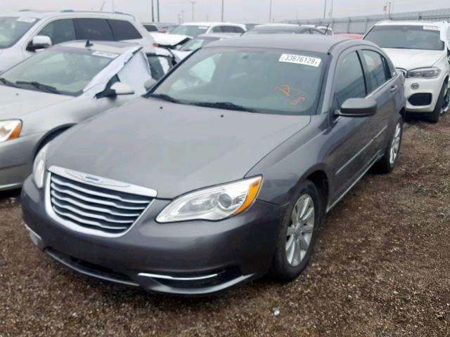 1C3CCBBB3CN201045 - 2012 CHRYSLER 200 TOURIN GRAY photo 2